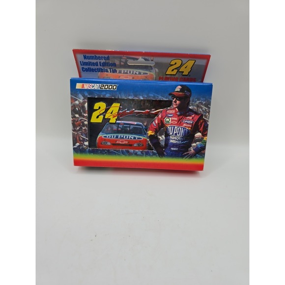 JG Motorsports Other - NASCAR's #24 Jeff Gordon Collectible‎ Tin 2 Decks Playing Cards Limited Edition
